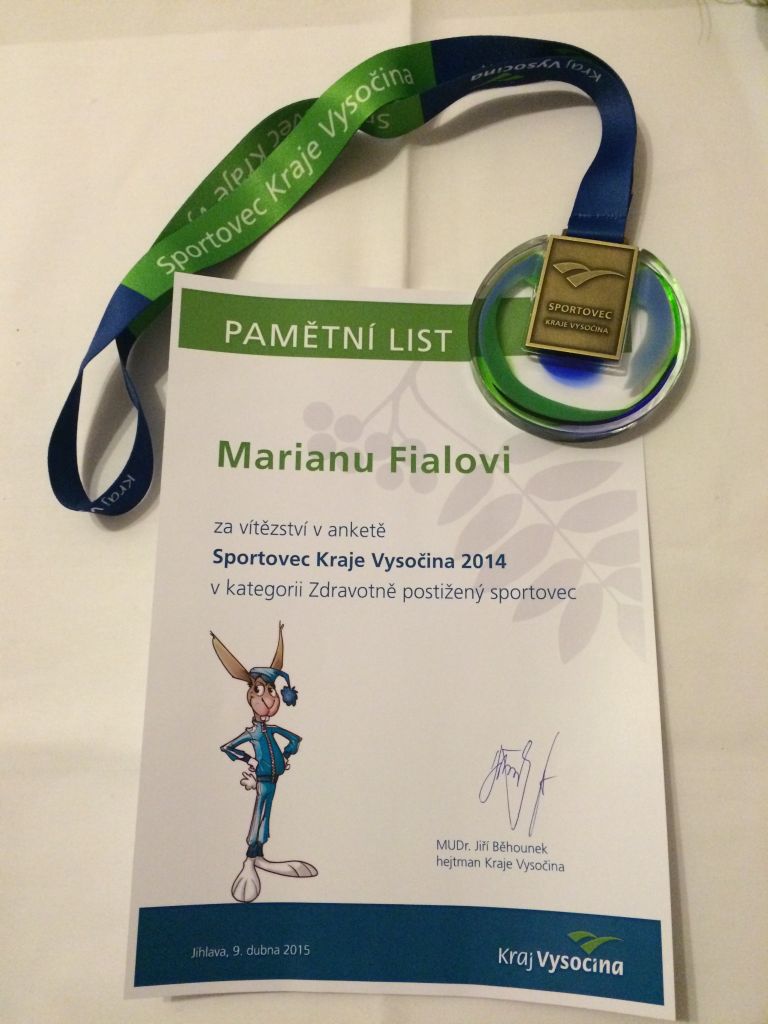 Marian Fiala – Sportovec Kraje Vysočina