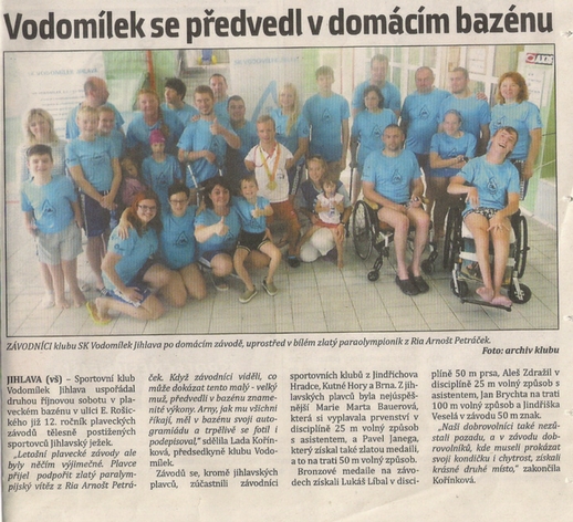Vodomílek v Jihlavských listech