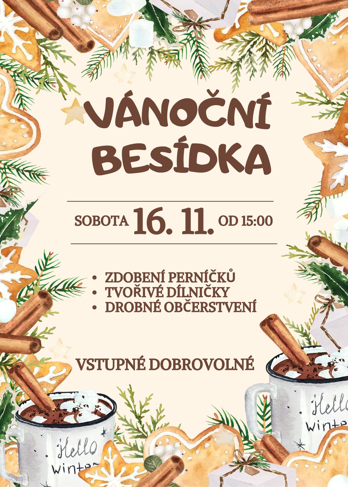 Vánoční besídka